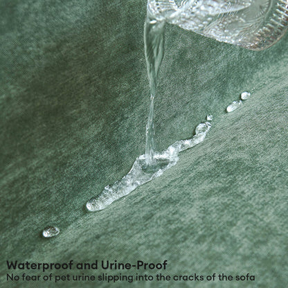 Soft and Waterproof Scratch-Resistant Non-Linting Throw Couch Cover