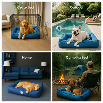 Fully Orthopedic Surround Support Waterproof Large Dog Bed
