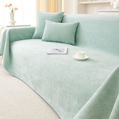 Soft and Waterproof Scratch-Resistant Non-Linting Throw Couch Cover