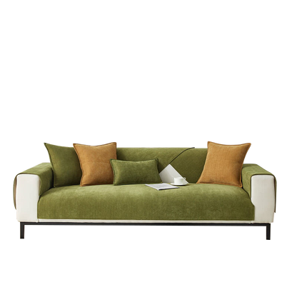 Herringbone Chenille Fabric Waterproof & Antifouling Couch Covers