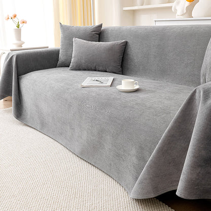 Soft and Waterproof Scratch-Resistant Non-Linting Throw Couch Cover